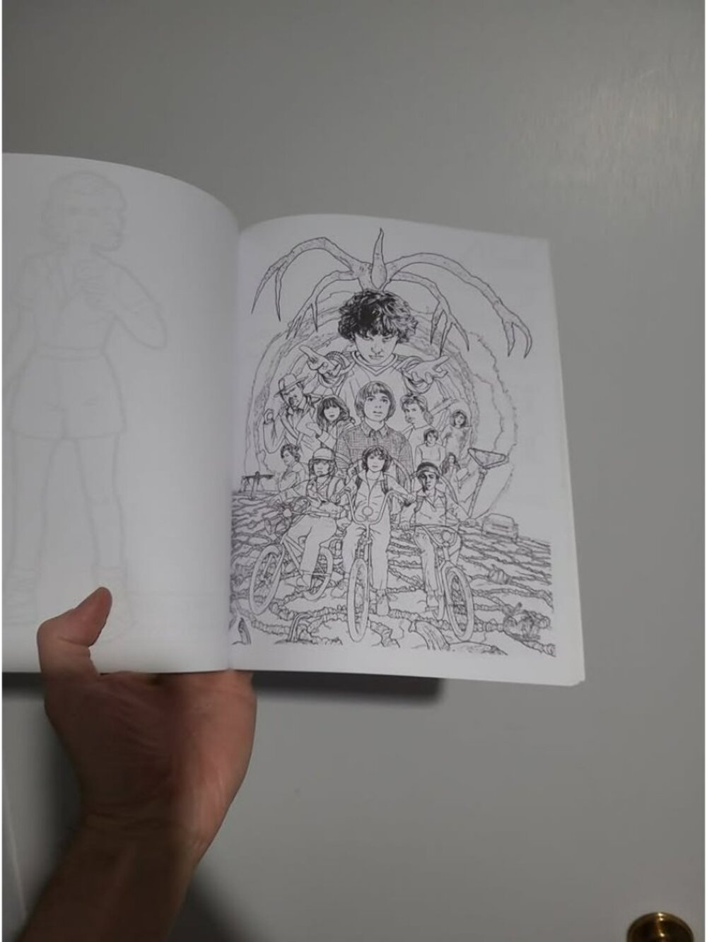 Stranger Things Coloring Book - Picture 4 of 4